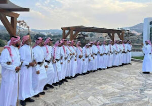 Al-Qazoou’i dance reflects spirit of Saudi folklore