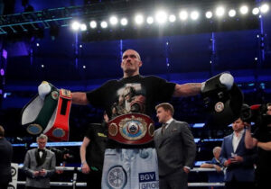 Boxing champion Usyk leaves Ukraine for Joshua rematch preparation