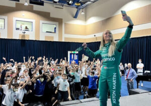 Women are catching up to men in motorsports, says Aston Martin ambassador
