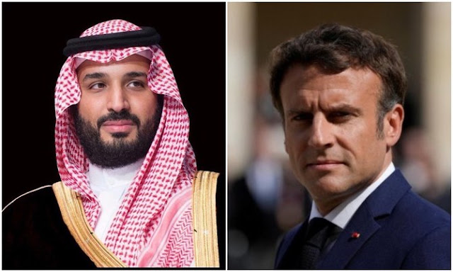 Saudi crown prince, France’s Macron discuss Ukraine war during call