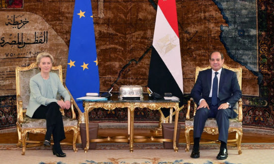 EU to bolster Egypt ties with billions in funding