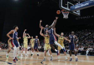US holds off Australia for 98-92 win in Olympics tuneup in Abu Dhabi