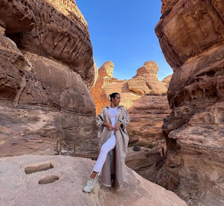 Georgina Rodriguez spotlights Saudi Arabia on social media
