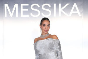 Georgina Rodriguez jets to Paris for Messika show