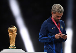 3-Soccer-World Cup winner Griezmann announces shock retirement from French national team