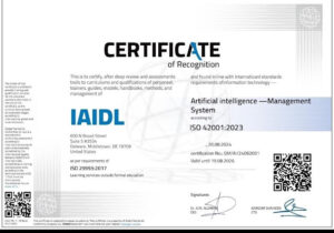 IAIDL Launches the World’s First AI Maturity Assessment Compliant with ISO 42001:2023