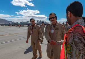 Saudi air chief visits Red Flag drill in US